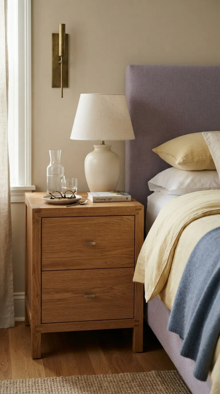 best guest room essentials Quiet Nightstand Storage