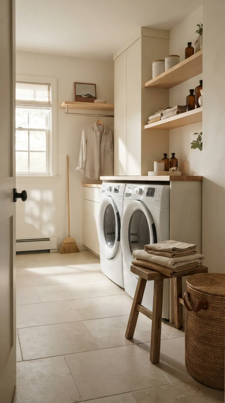 best paint colors for laundry rooms Soft Warm White