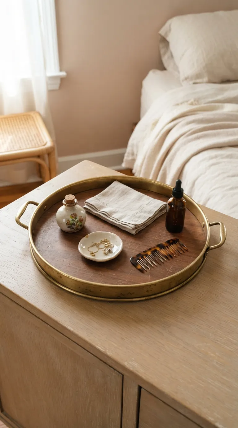 best thrifted vintage home decor ideas Vintage Trays