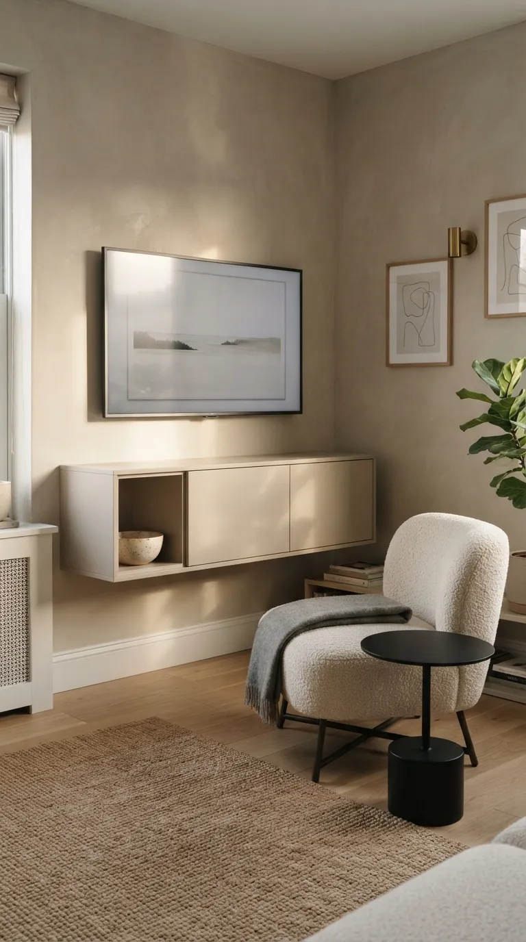 best tv stand ideas for apartments Floating TV Cabinet