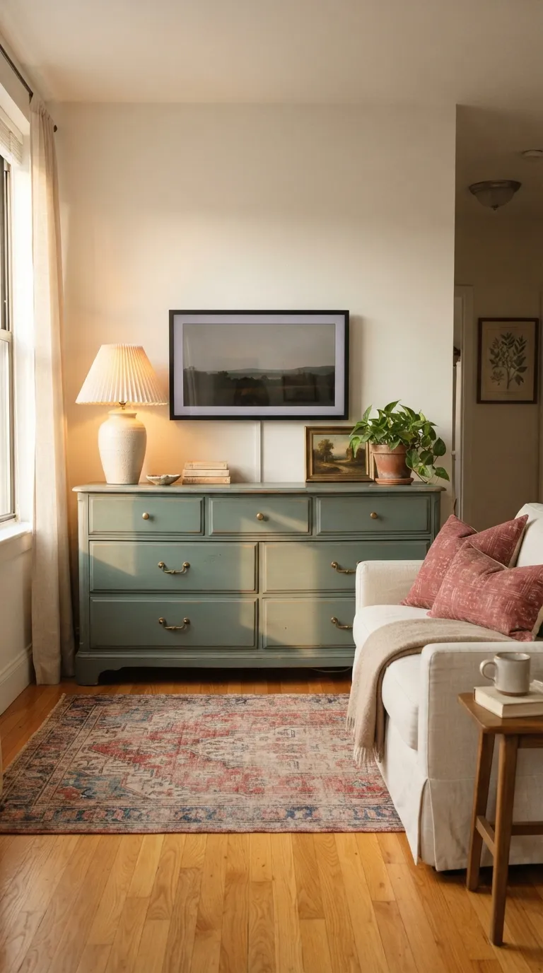best tv stand ideas for apartments Vintage Dresser Stand