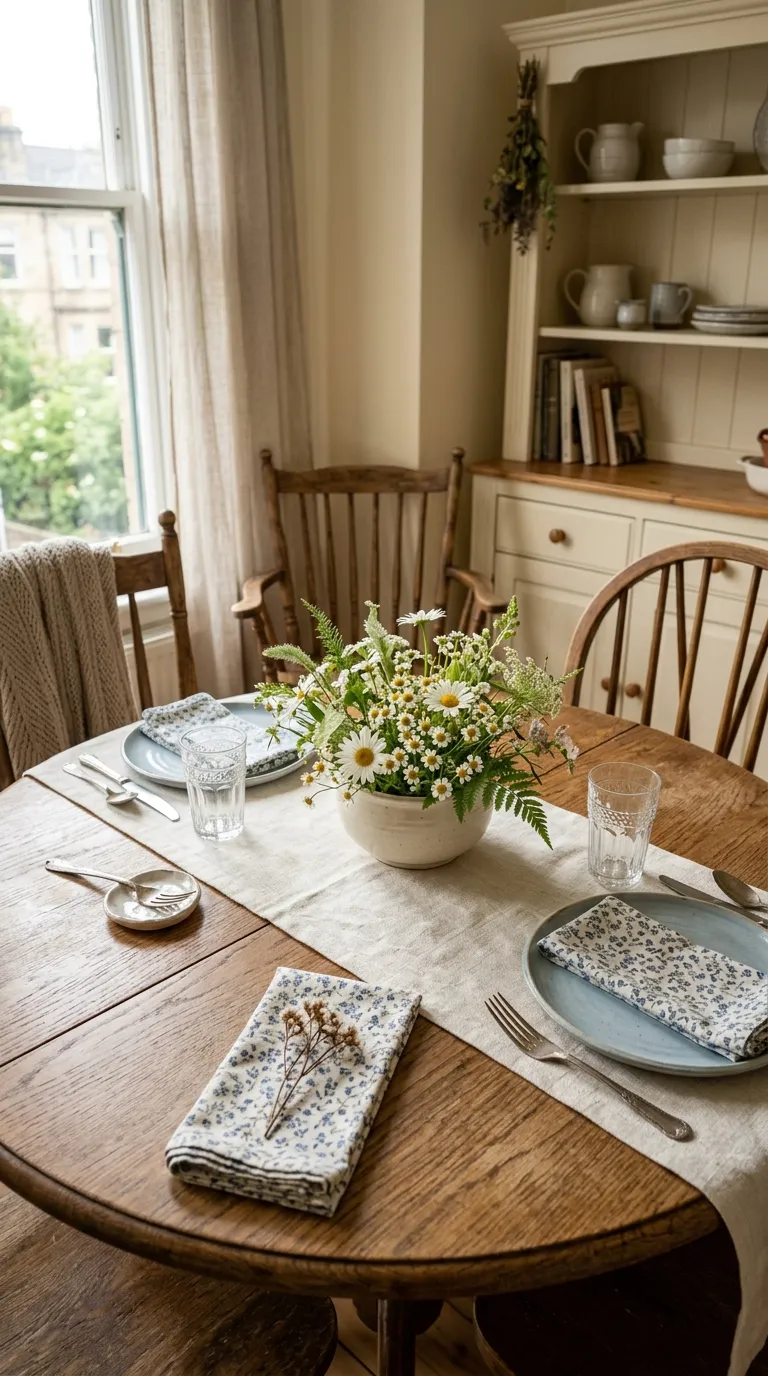 cottagecore apartment decor ideas Romantic Table Settings
