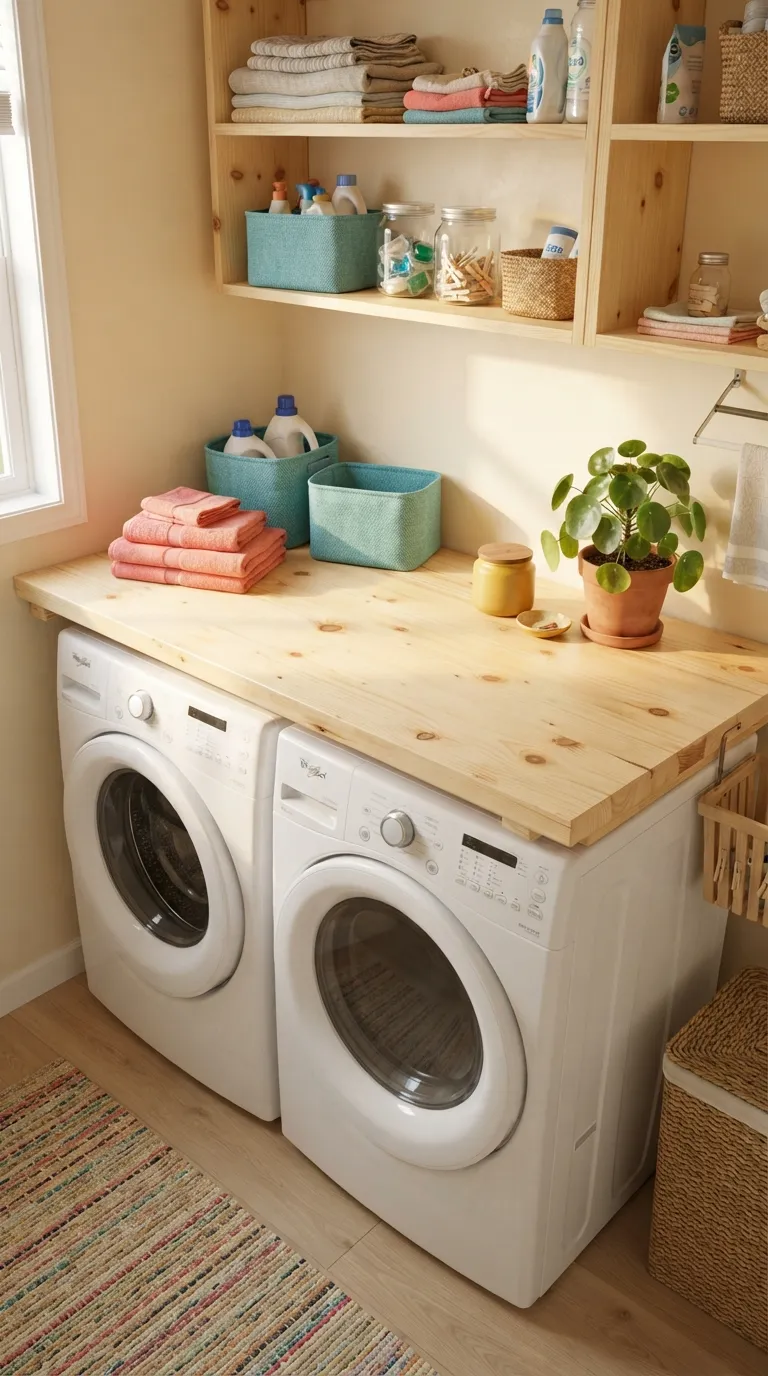 DIY laundry room countertop ideas Budget-Friendly Slab