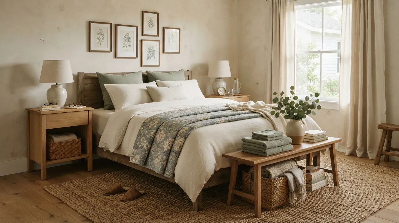 farmhouse guest room decorating ideas