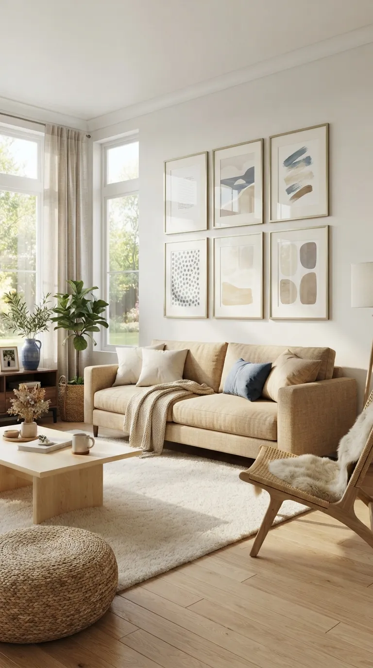 free printable wall art living room Add a Pop of Blue