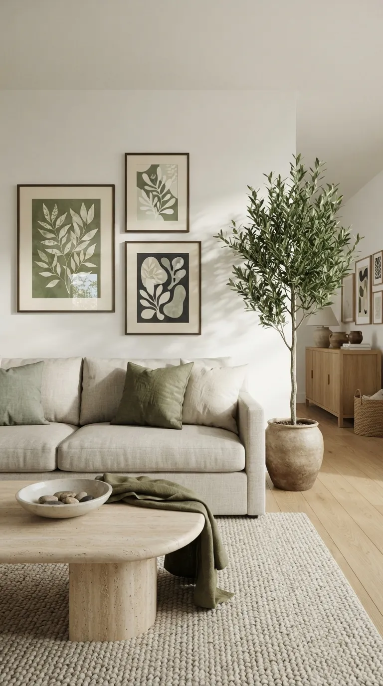 free printable wall art living room Add a Touch of Green