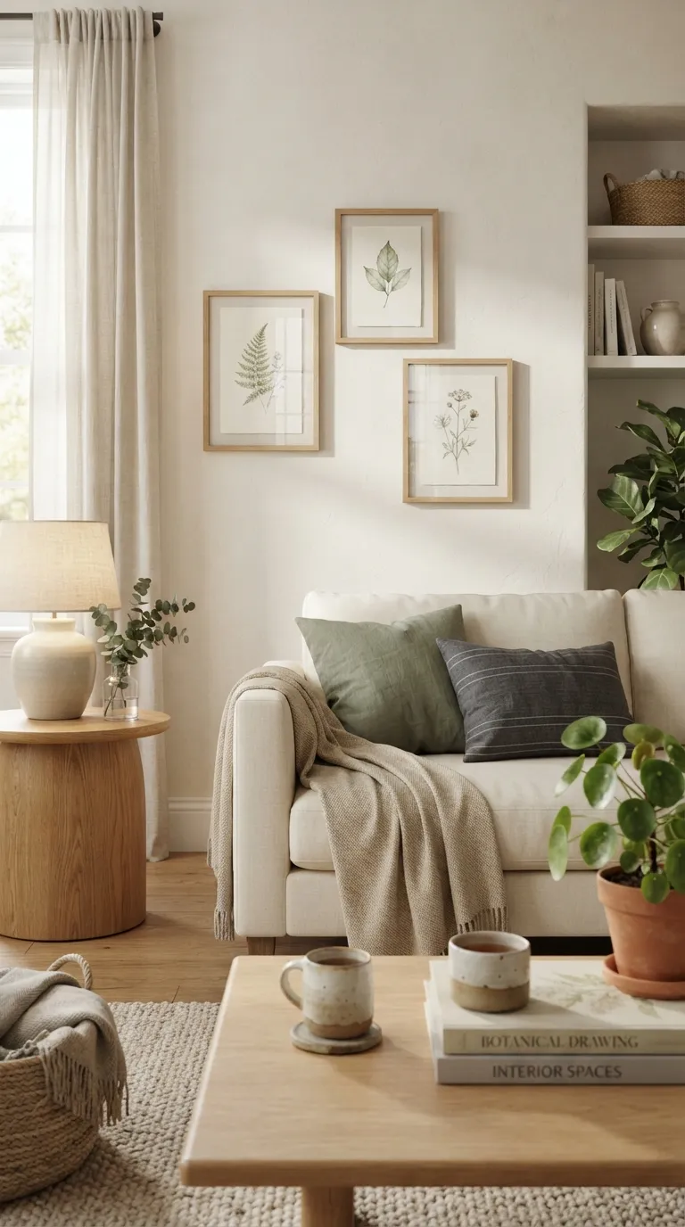 free printable wall art living room Frame Soft Botanical Prints