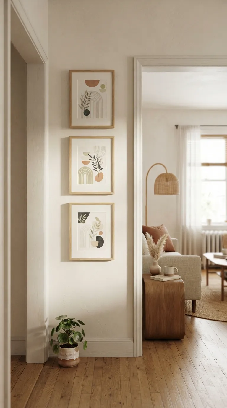 free printable wall art living room Style a Narrow Wall