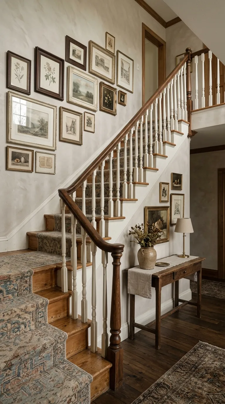 French country vintage decor ideas Antique Gallery Walls