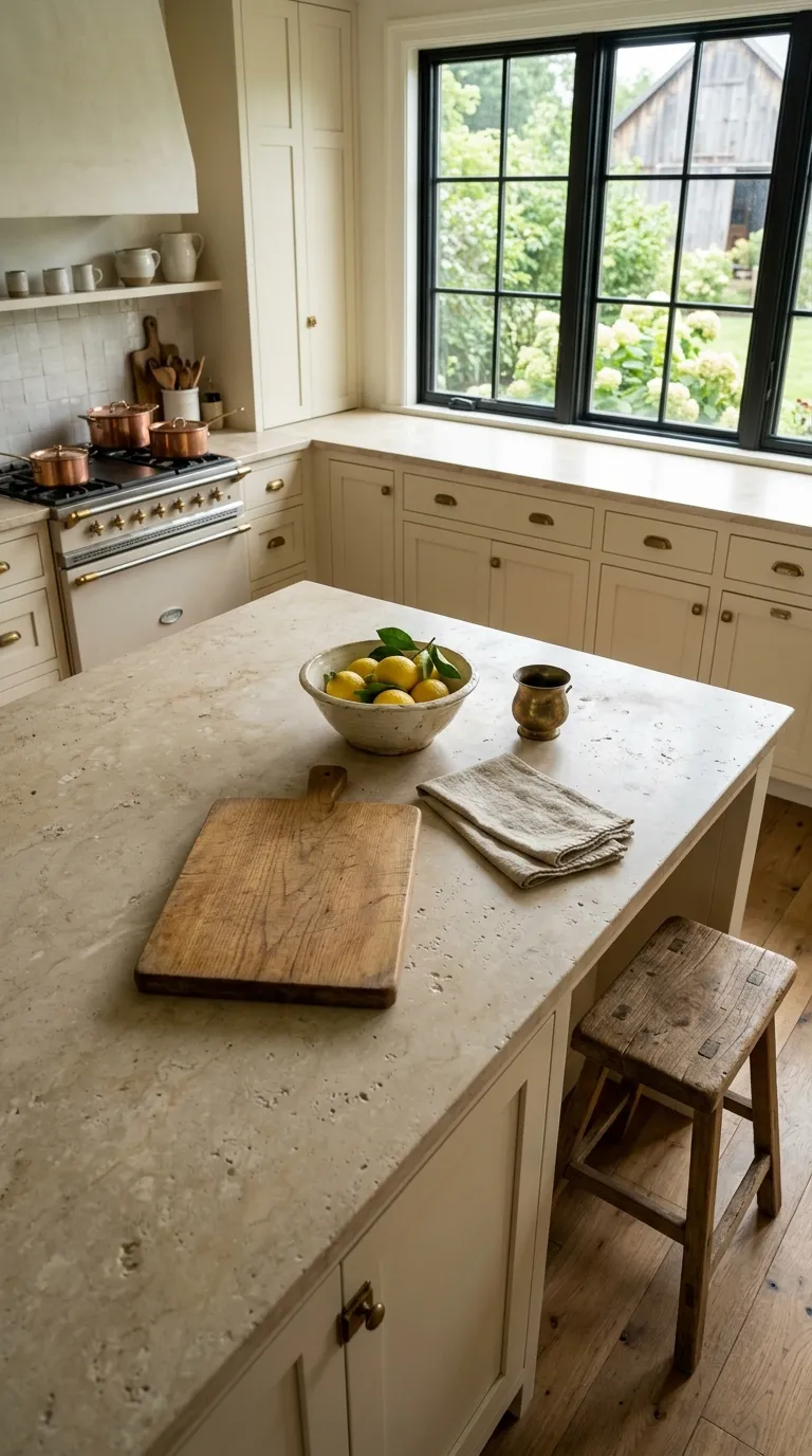 French country vintage decor ideas Rustic Stone Surfaces
