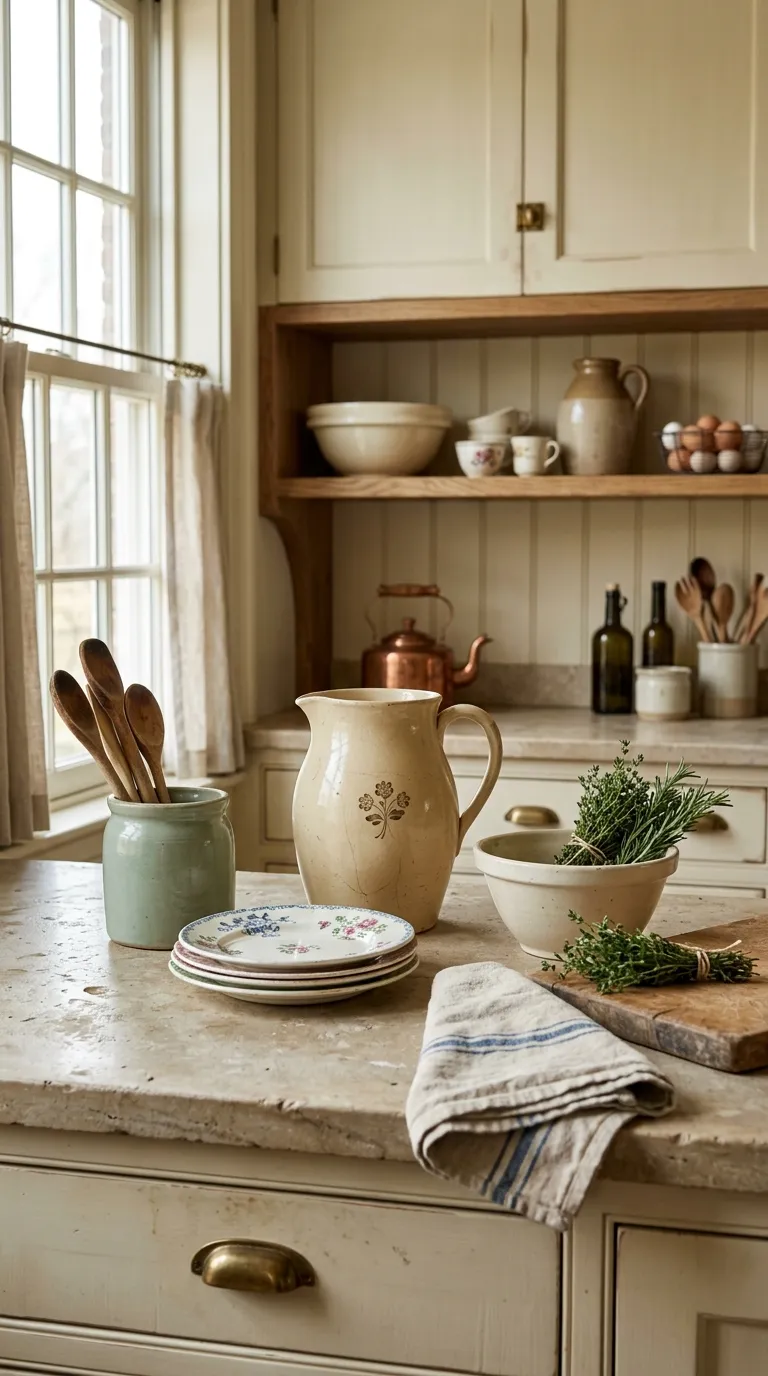 French country vintage decor ideas Vintage Ceramic Collections