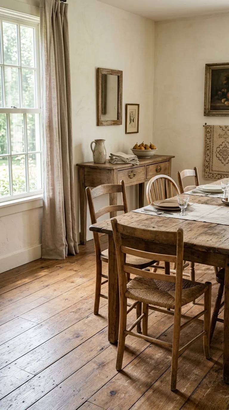 French country vintage decor ideas Weathered Oak Furniture
