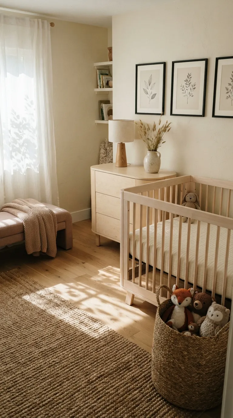 gender neutral nursery decor ideas Nature-Inspired Palette