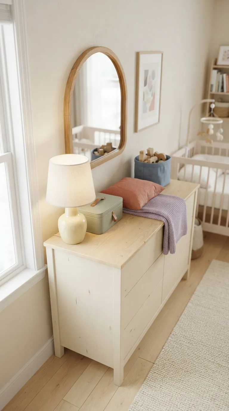 gender neutral nursery decor ideas Soft Mixed-Color Accessories