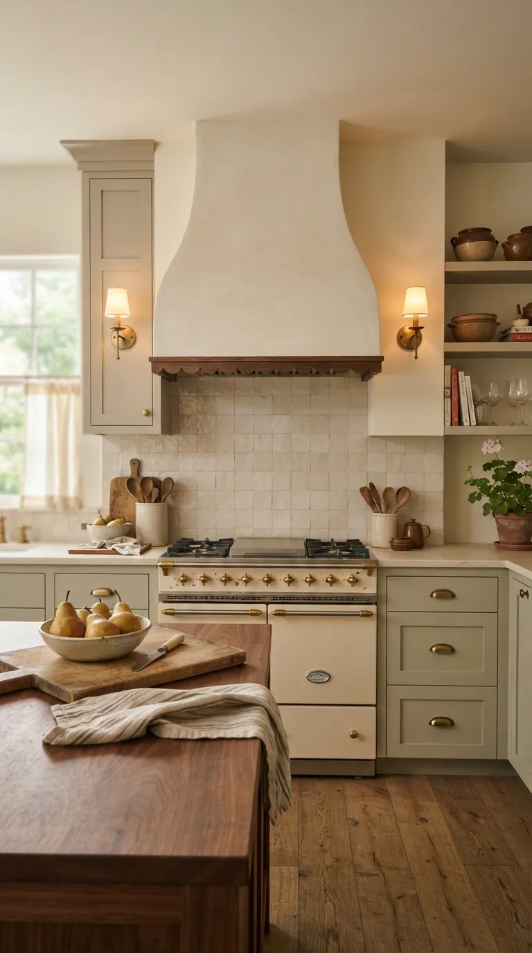 Grandma Core Kitchen A Vintage-Inspired Range Hood