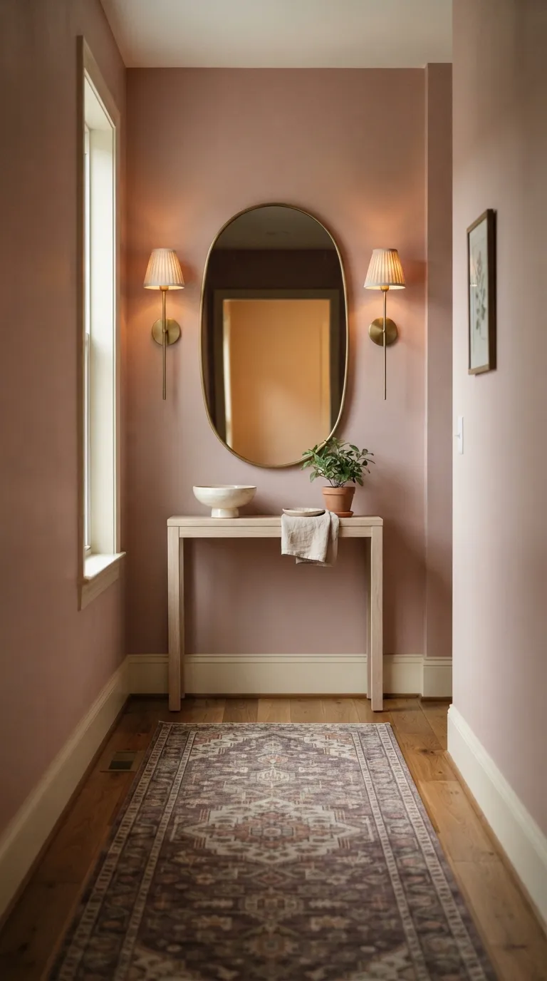 hallway lighting ideas for a cozy home Brass Sconce Pair