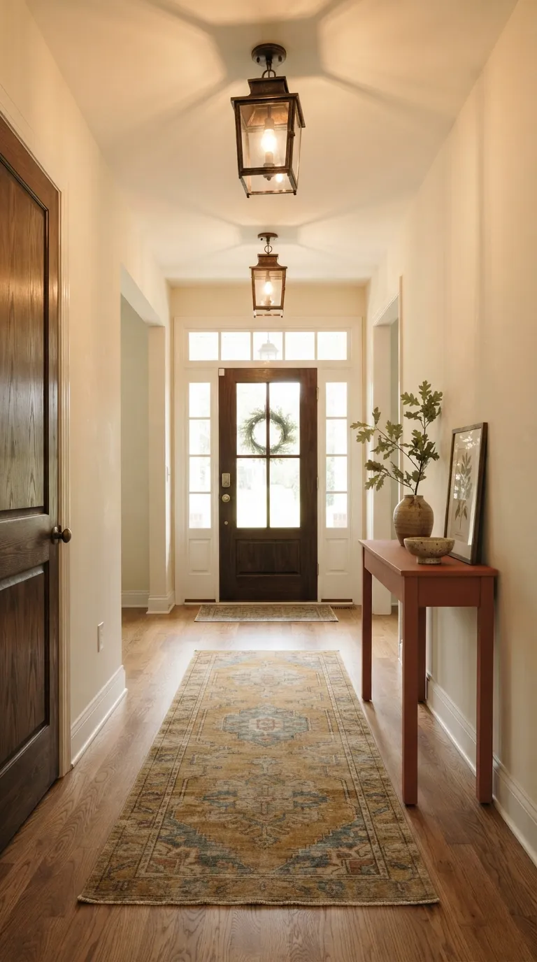 hallway lighting ideas for a cozy home Lantern Style Lights