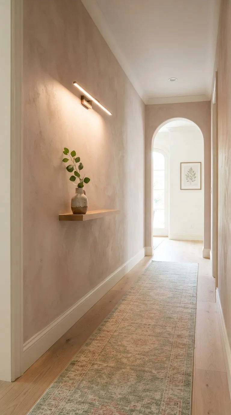 hallway lighting ideas for a cozy home Soft Backdrop Lighting