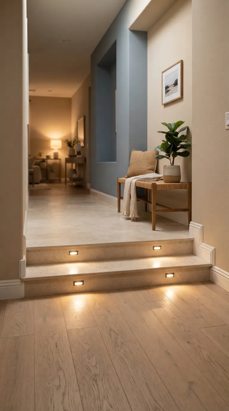 hallway lighting ideas for a cozy home Step Light Details