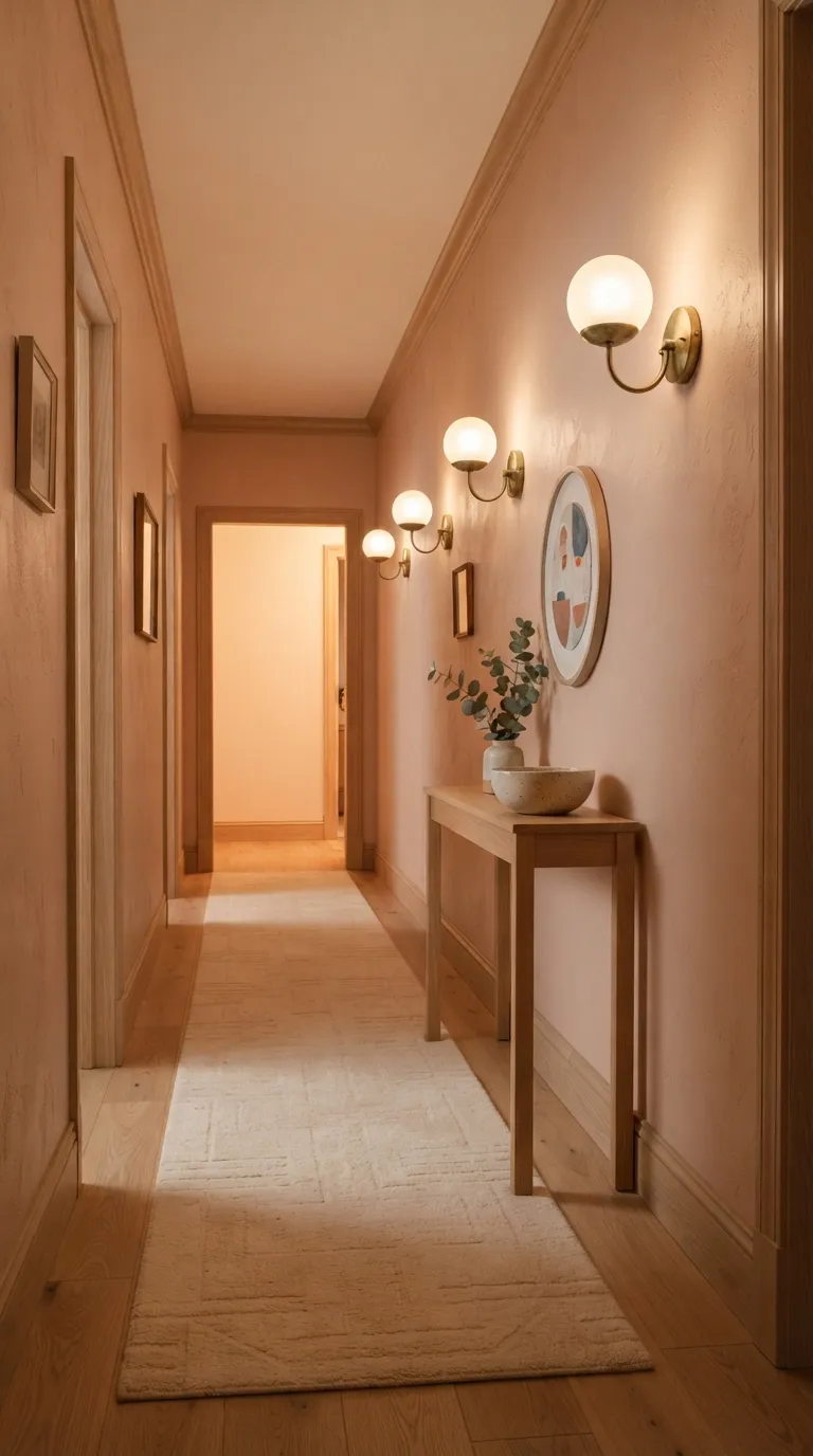 hallway lighting ideas for a cozy home Warm Wall Sconces