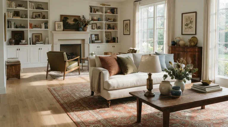 how to decorate with vintage finds