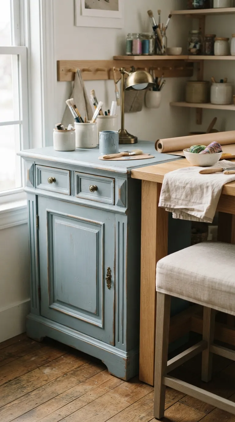 how to decorate with vintage finds Paint A Vintage Piece