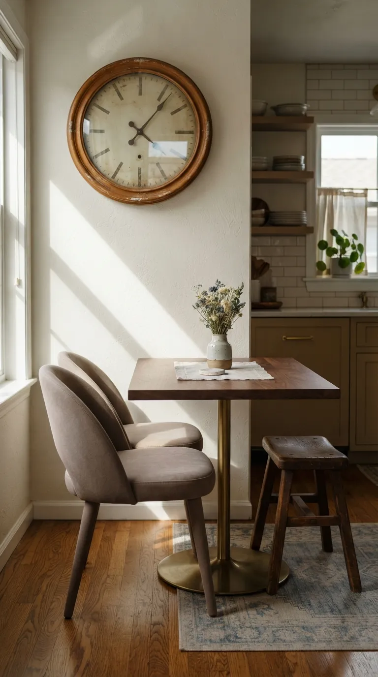 how to decorate with vintage finds Use Vintage Clocks