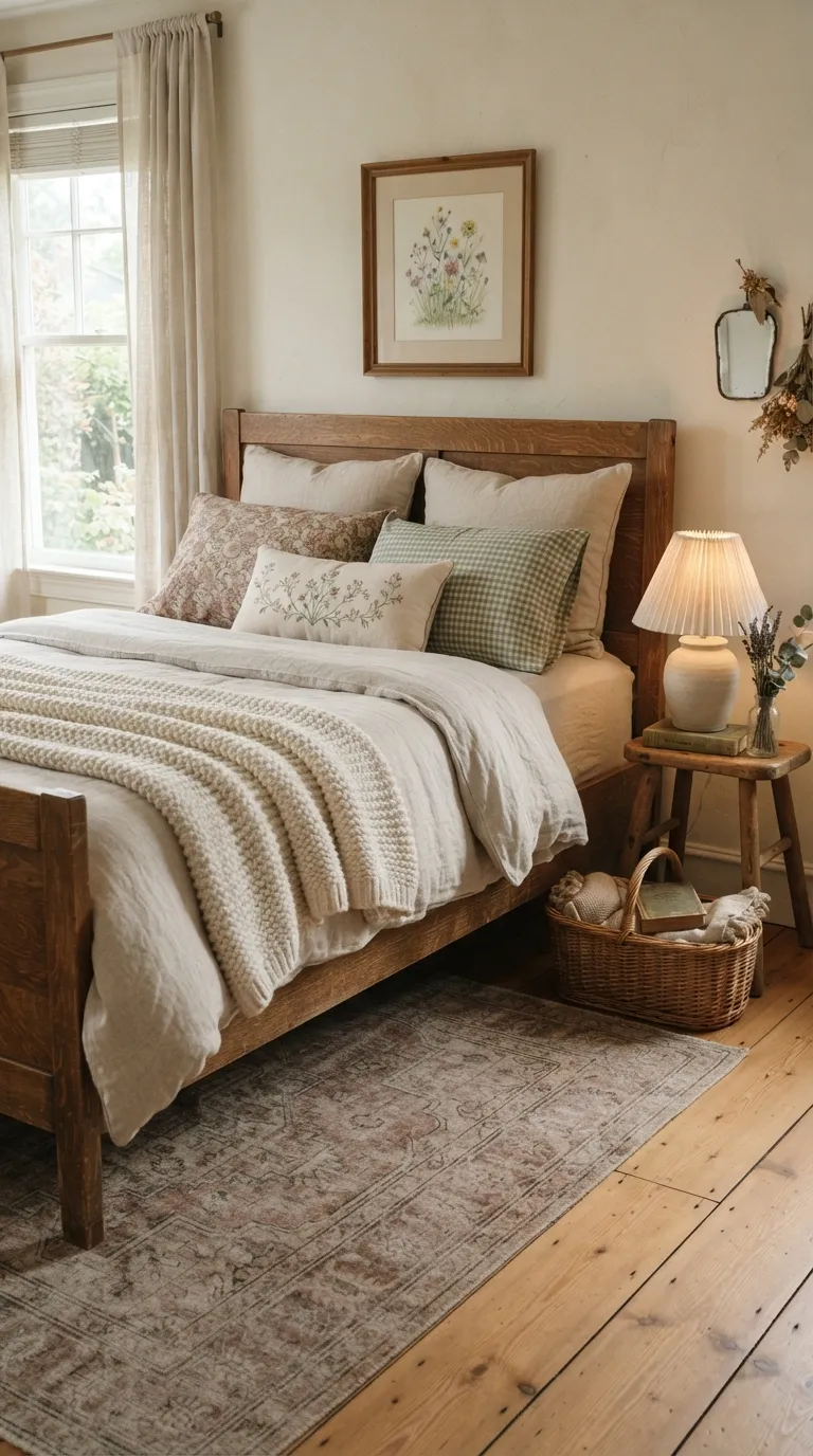 how to decorate your home in cottagecore style Layer Cozy Cottage Textures