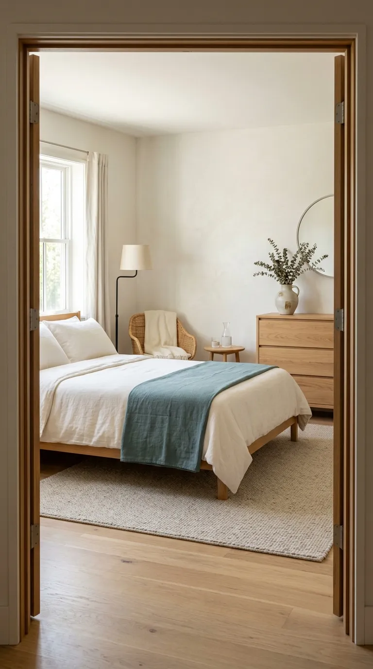 how to make a guest room feel like a hotel Clutter-Free Surfaces