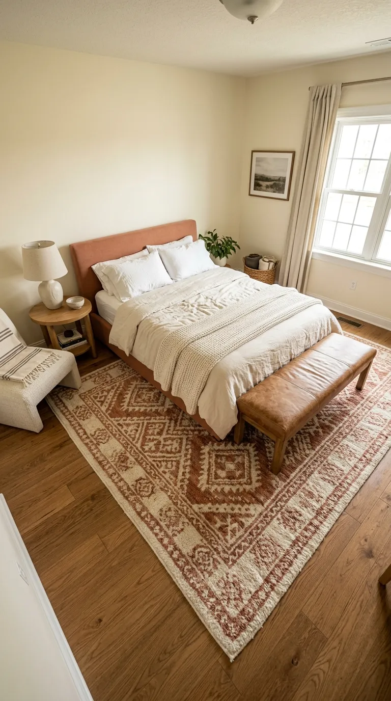 how to make a guest room feel like a hotel Plush Area Rug