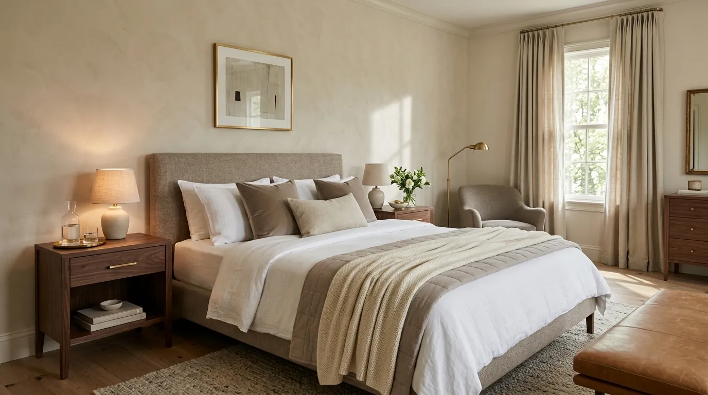 how to make a guest room feel like a hotel