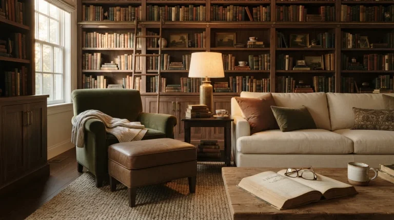 librarian home aesthetic