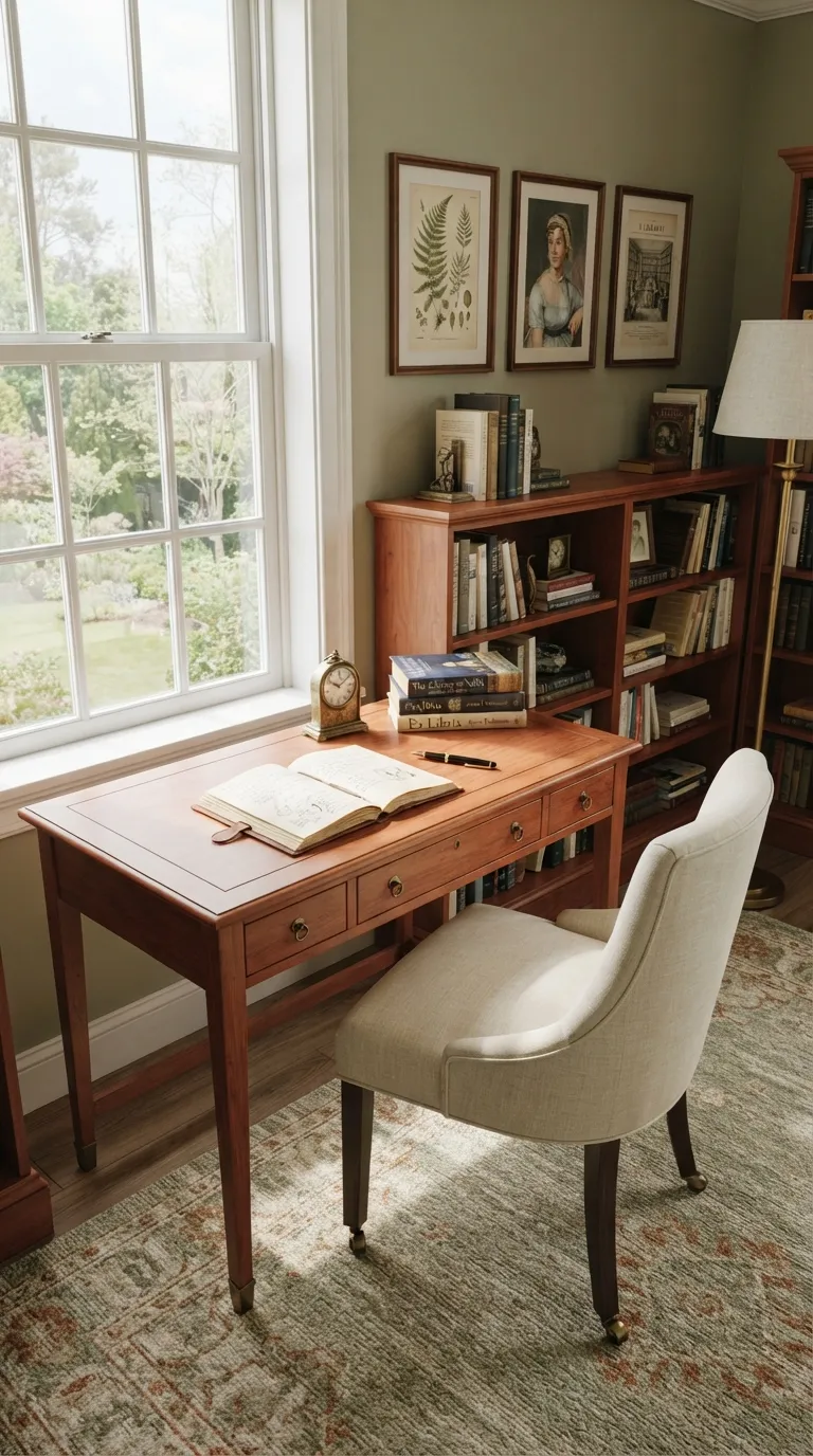 librarian home aesthetic Add A Writing Desk