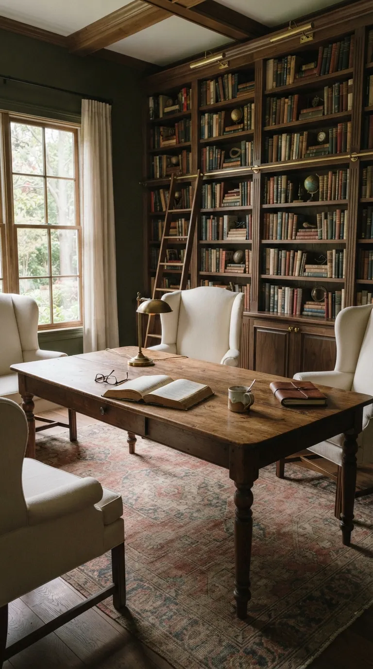 librarian home aesthetic Display A Library Table