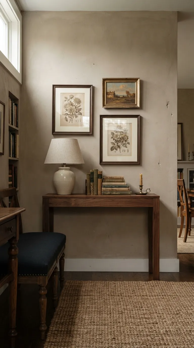librarian home aesthetic Frame Vintage Artwork