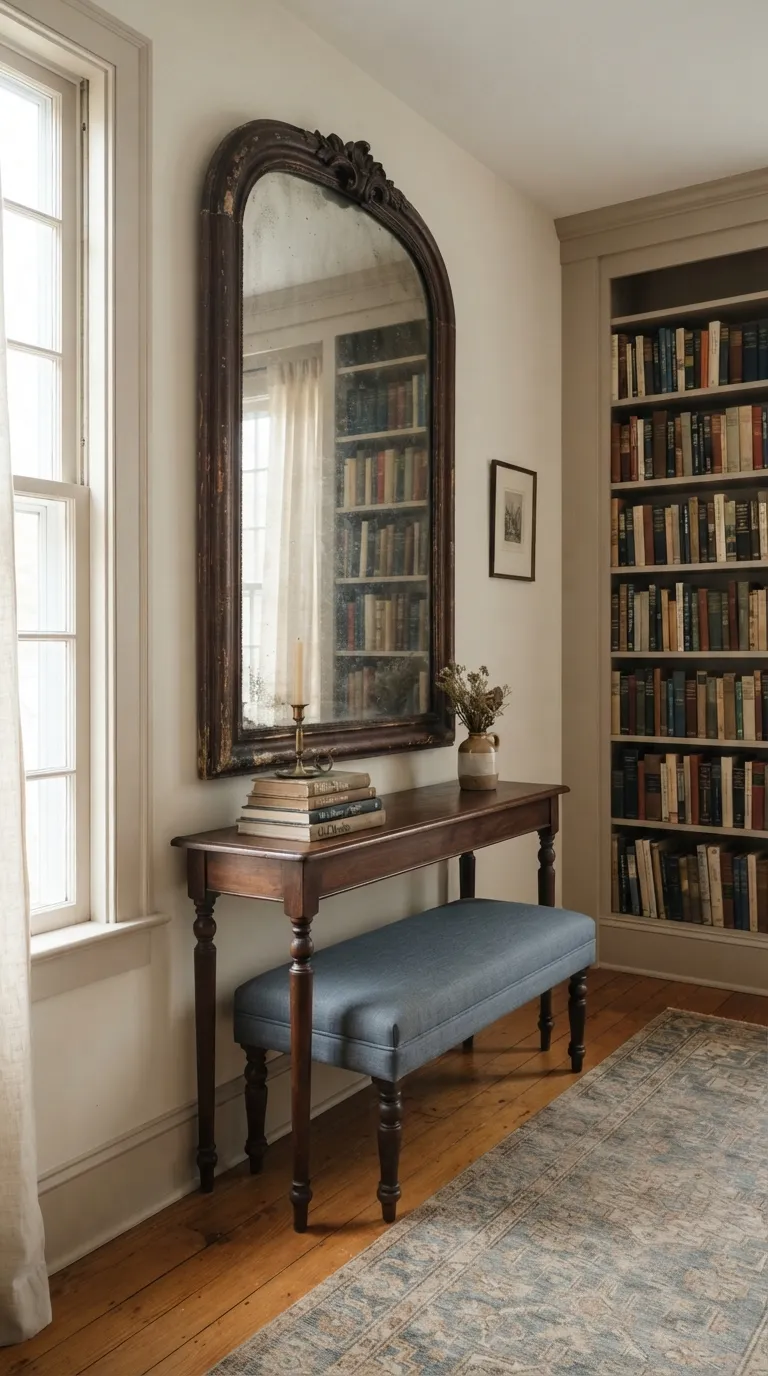 librarian home aesthetic Style A Grand Mirror
