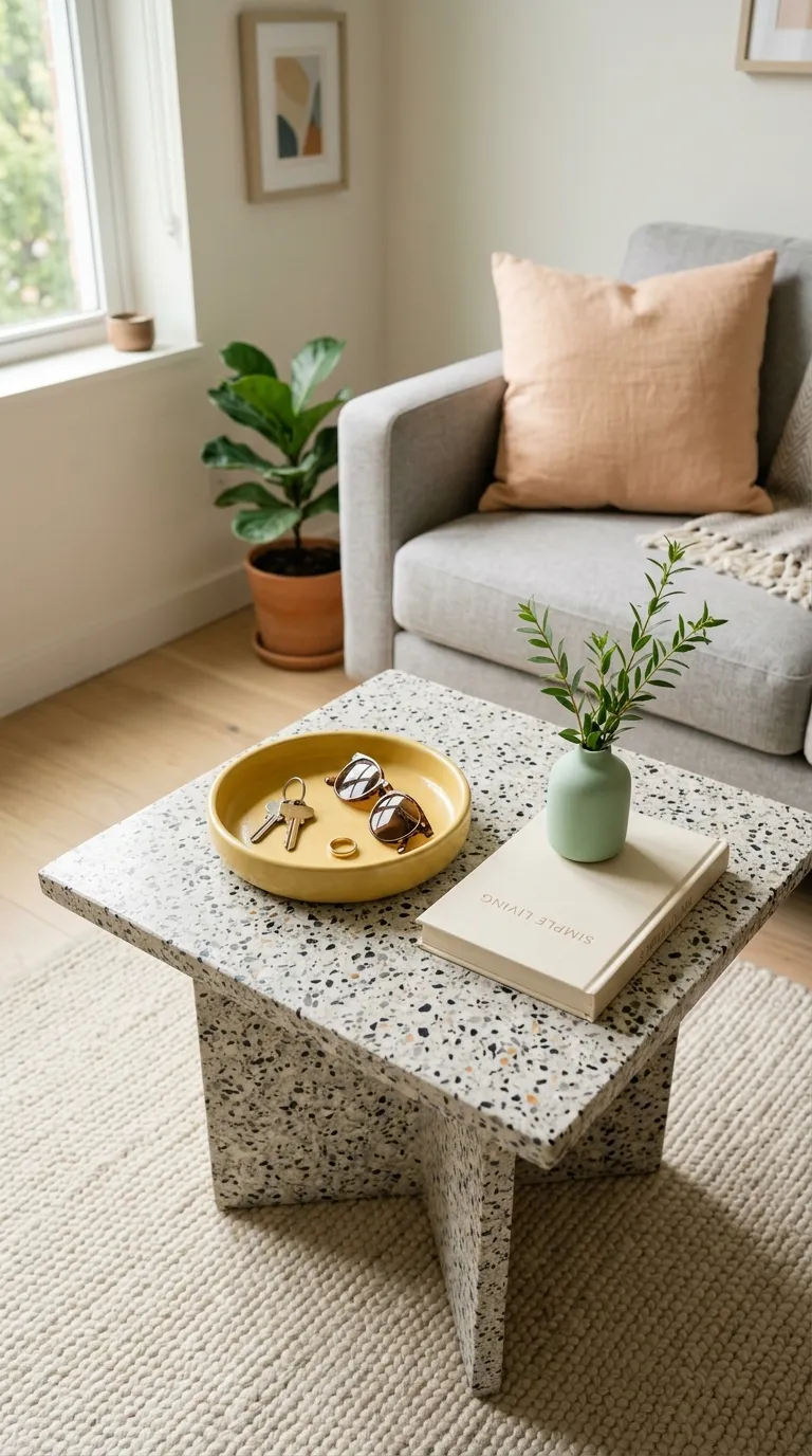 modern coffee table decor on a budget Cheerful Catchall Dish