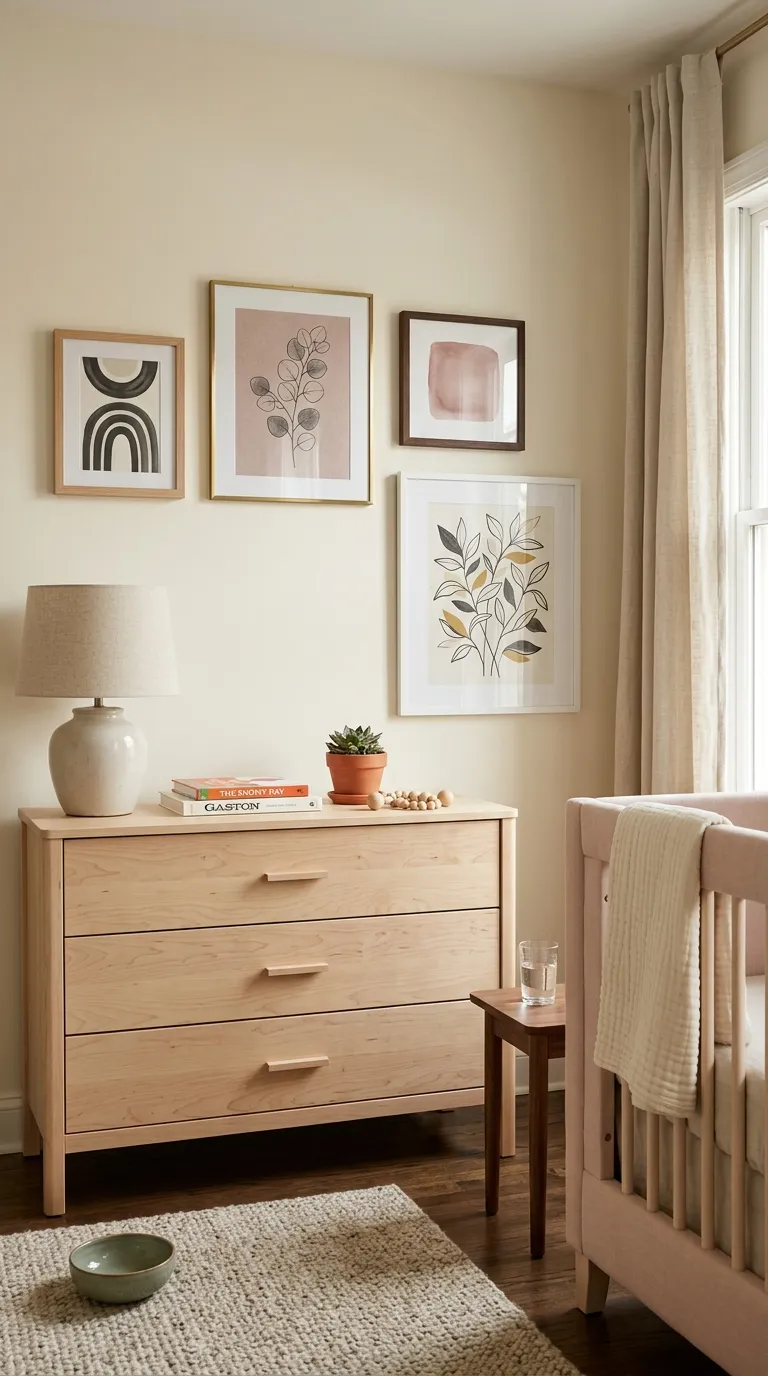 modern nursery decor ideas Minimal Wall Art
