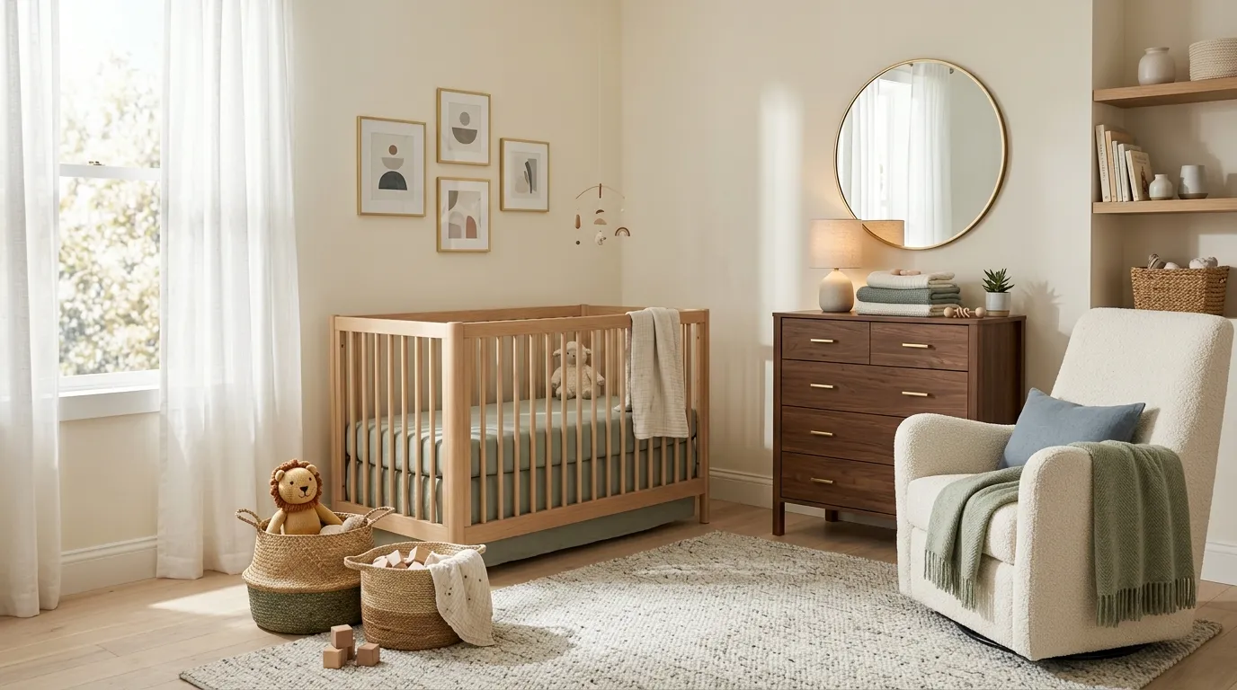 modern nursery decor ideas