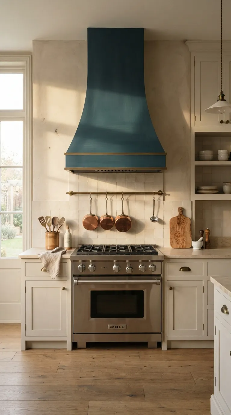 Moody Blue Kitchen Moody Blue Range Hood