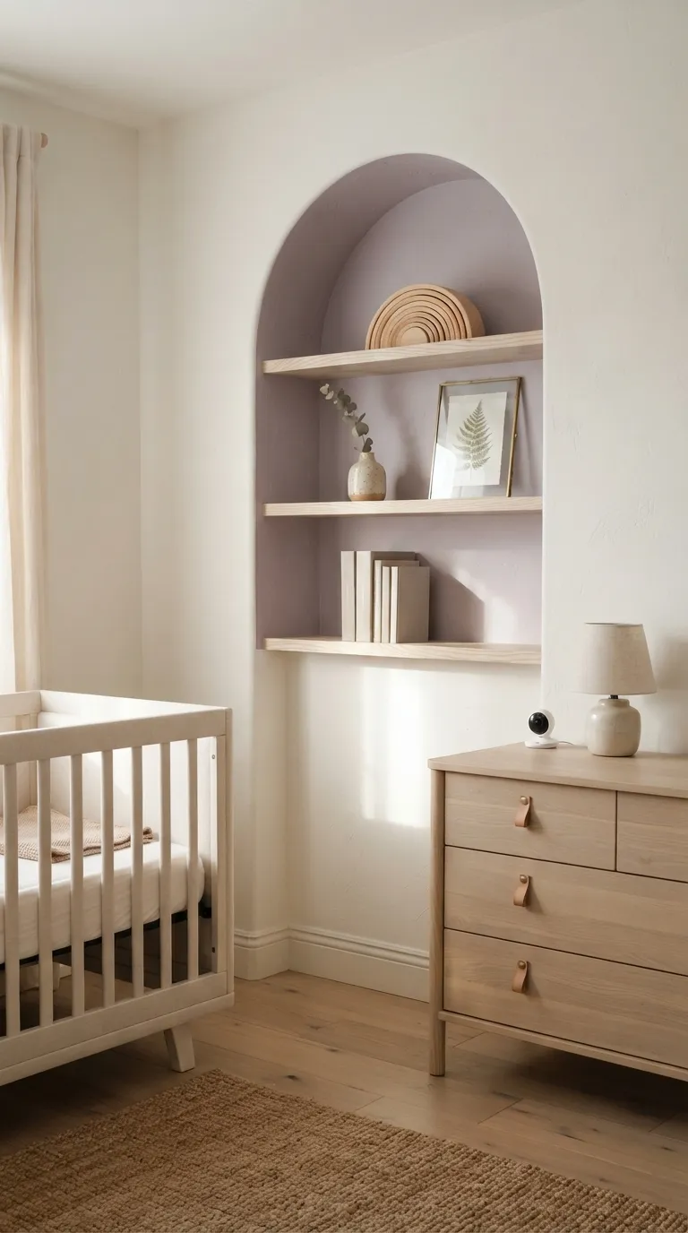 nursery wall decor ideas Arched Wall Niche