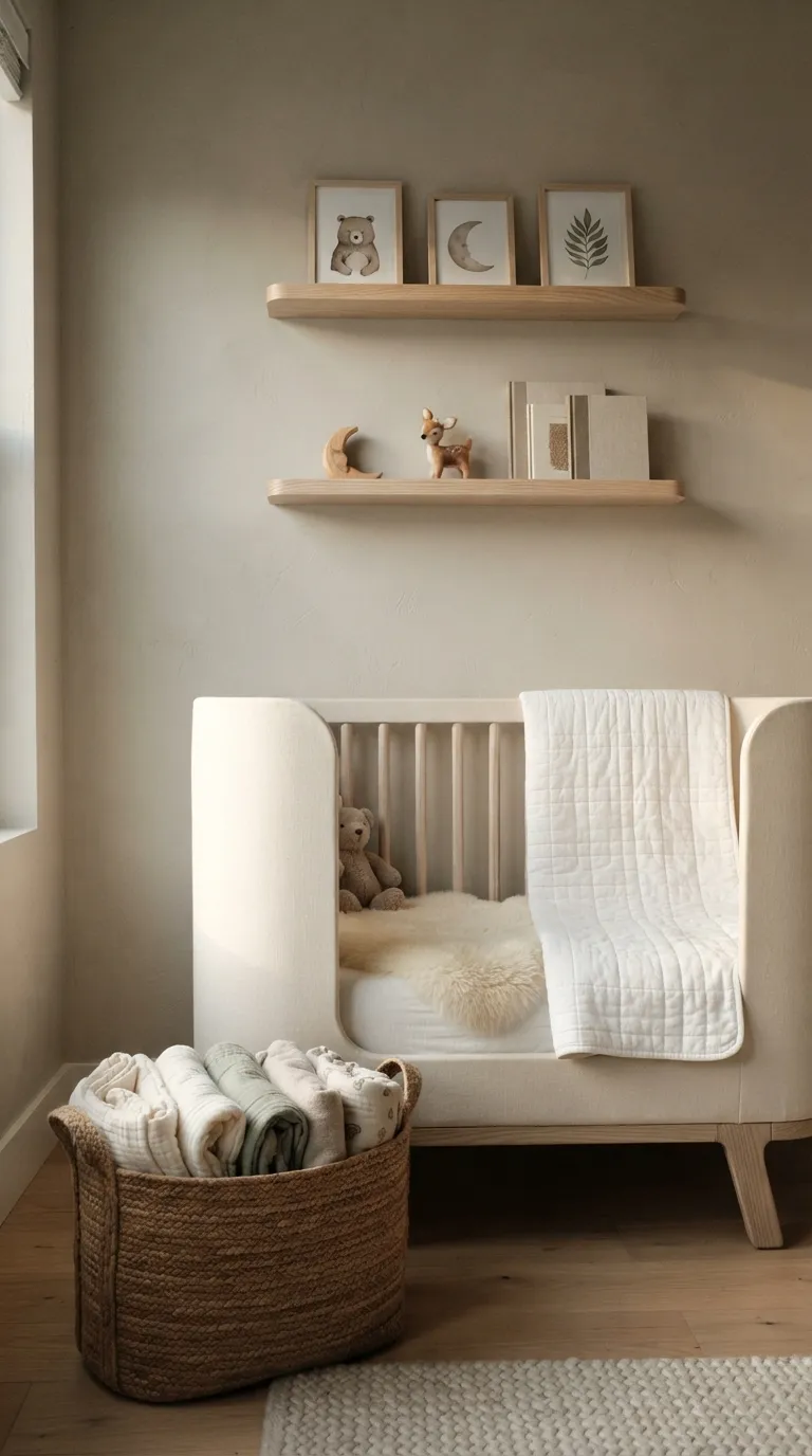 nursery wall decor ideas Floating Picture Shelves