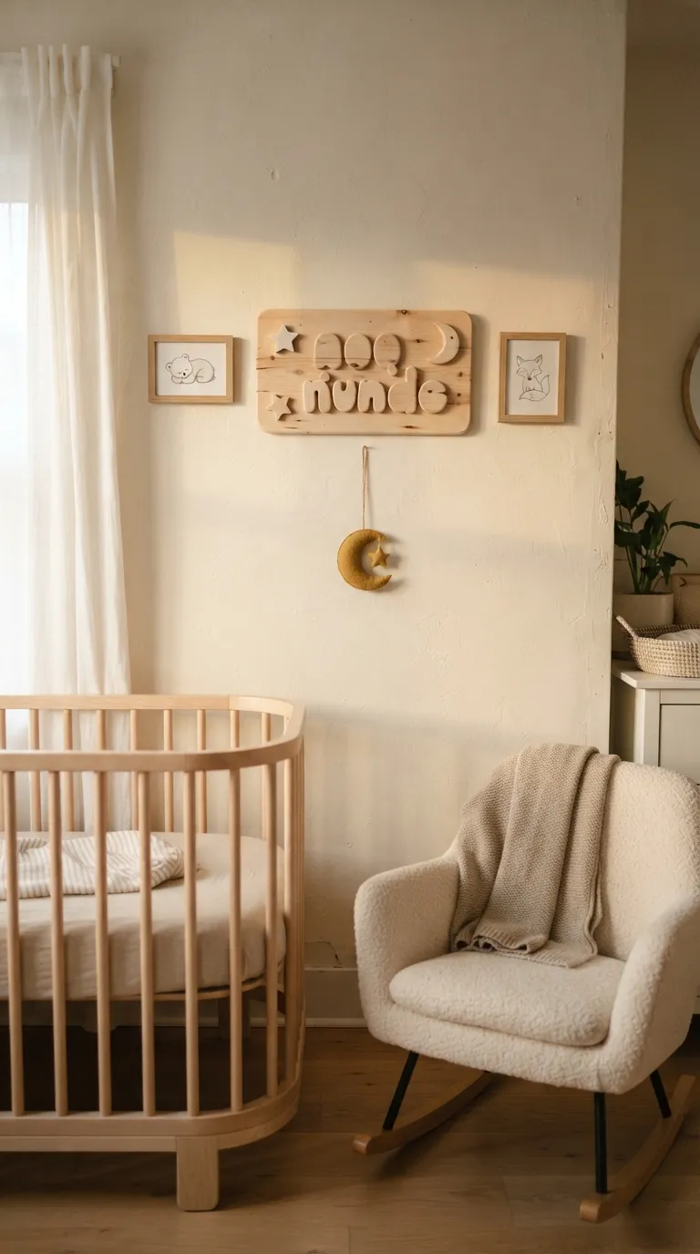nursery wall decor ideas Personalized Name Display