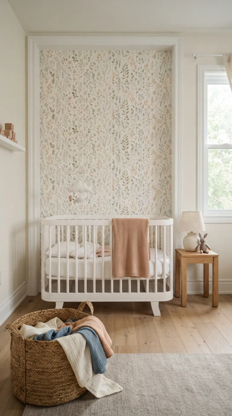 nursery wall decor ideas Removable Wallpaper Panel
