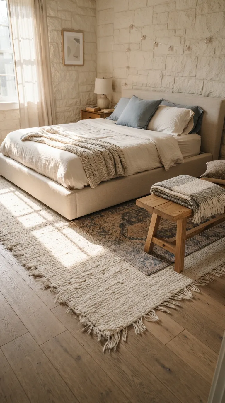 room ideas for teens cozy Cozy Layered Rug