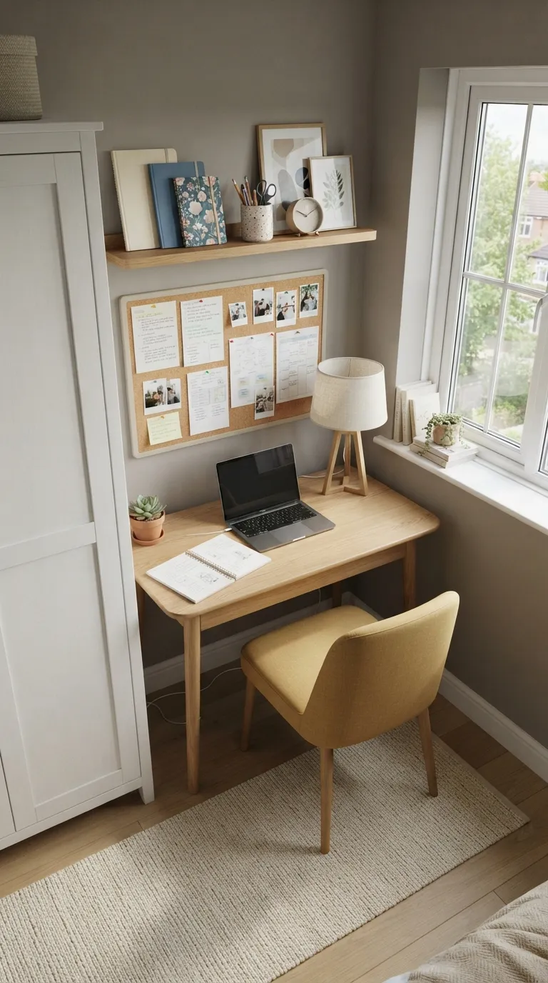 room ideas for teens cozy Neat Study Nook