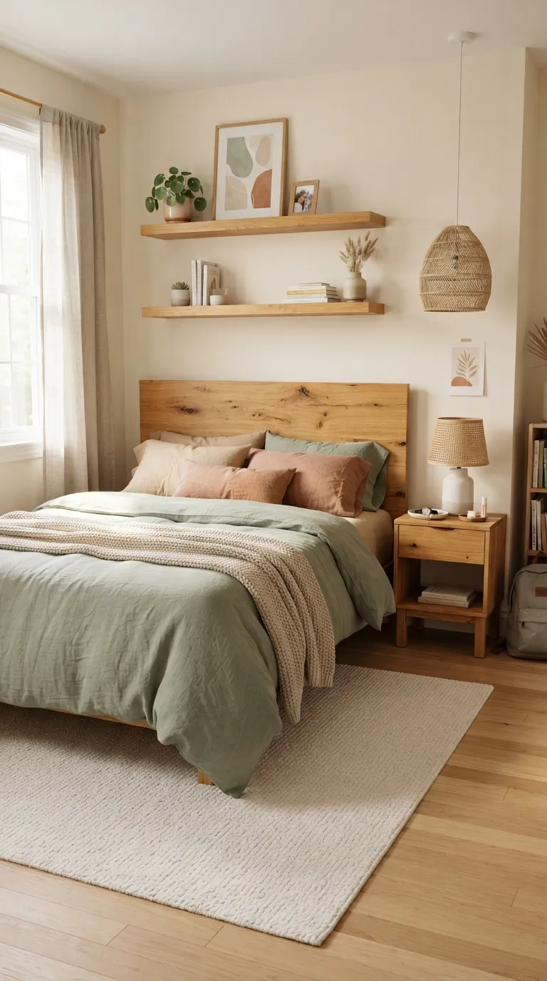 room ideas for teens cozy Warm Wood Accents