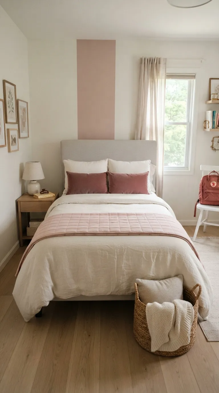 room ideas for teens pink Blush Pink Bedding