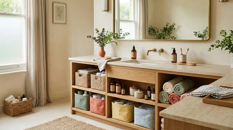 under sink bathroom storage ideas