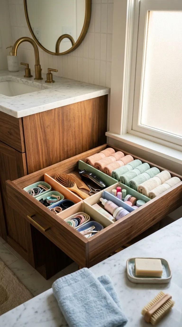 under sink bathroom storage ideas Drawer Dividers